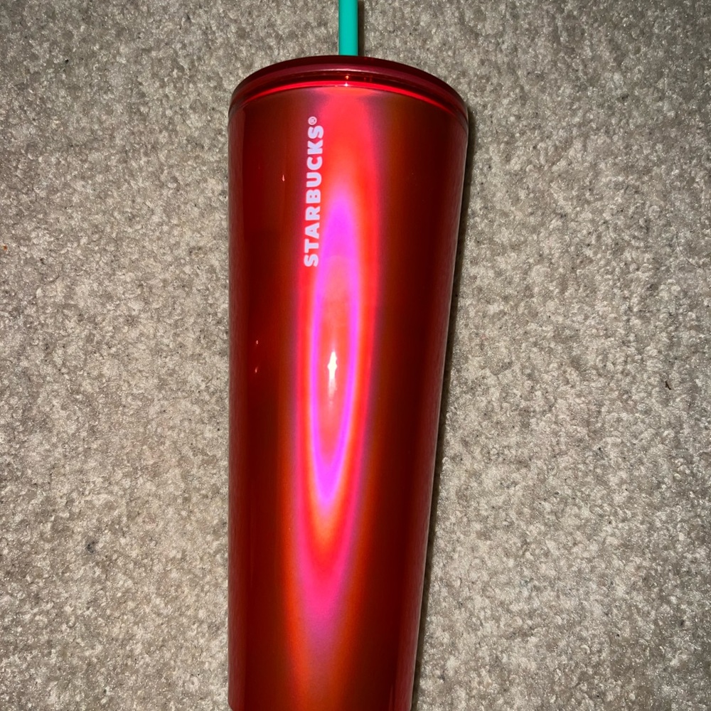 Red tumbler